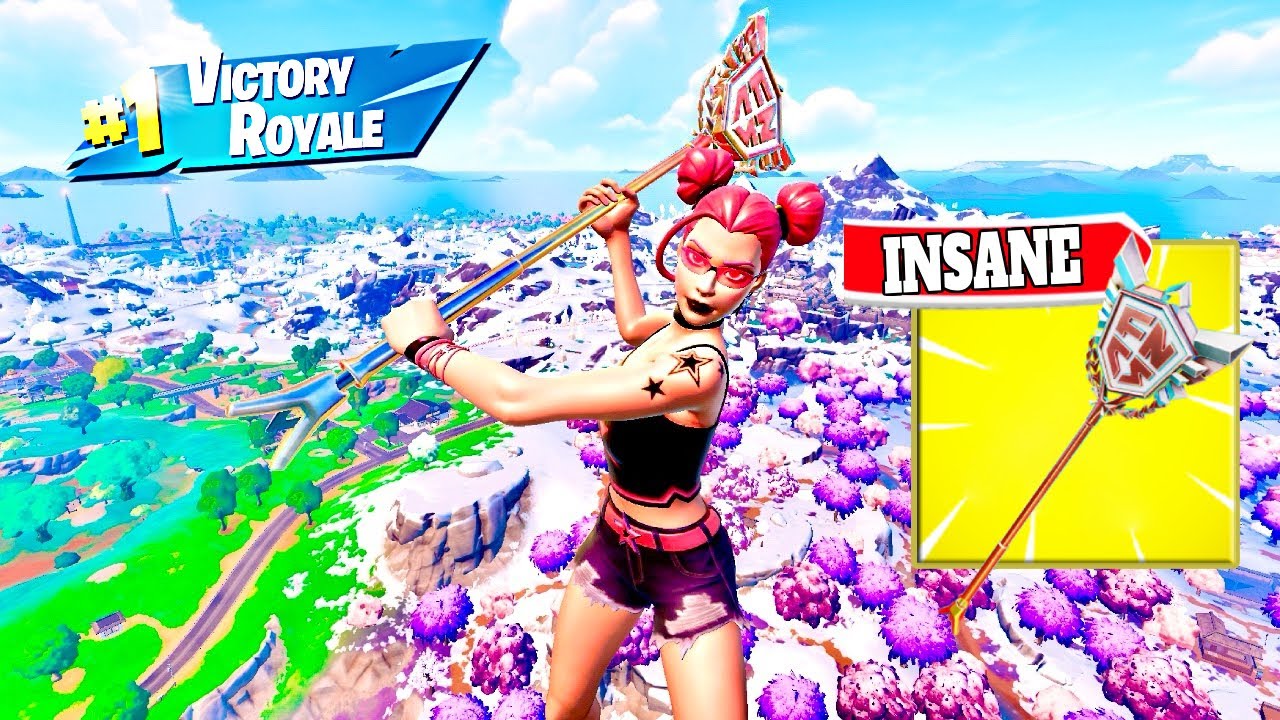 INSANE Clutch: Surf Witch Skin with FNC Pickaxe (Axe of Champions) Combo Gameplay 🏆🔥