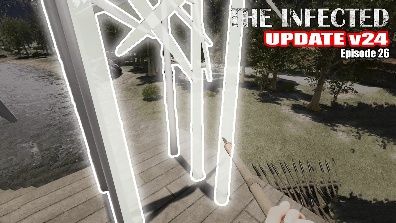 the one with finishing the second row of wind turbines | The Infected v24 E26