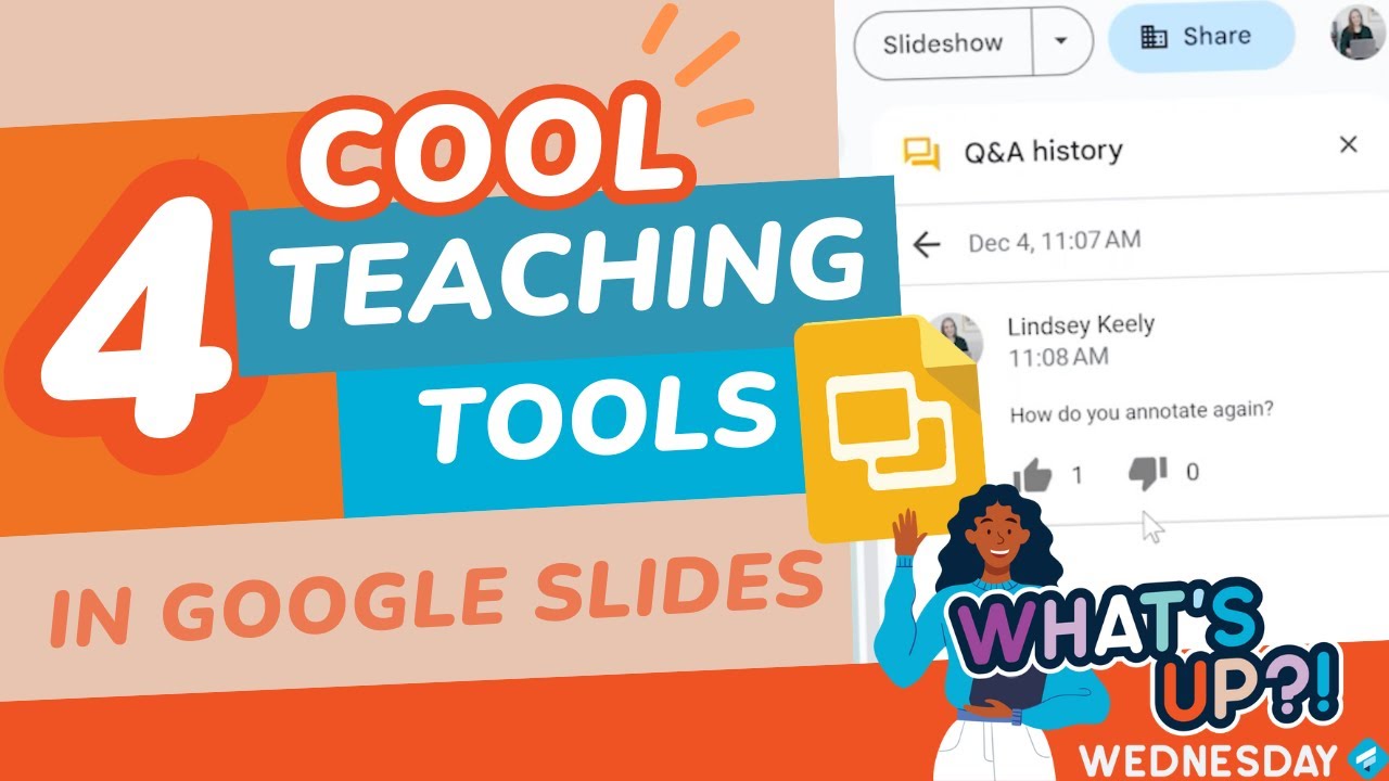 Google Slides Tips and Tricks for Educators  - What's Up Wednesday