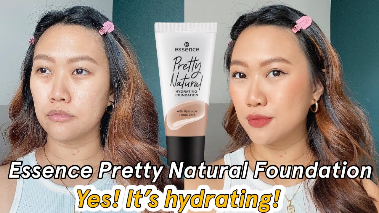 Essence Pretty Natural Hydrating Foundation | Review & Demo