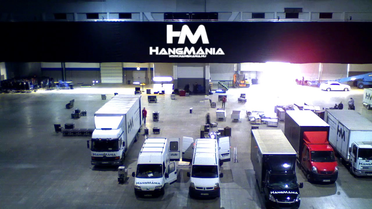 HangMánia építés BOK Csarnok 2017.