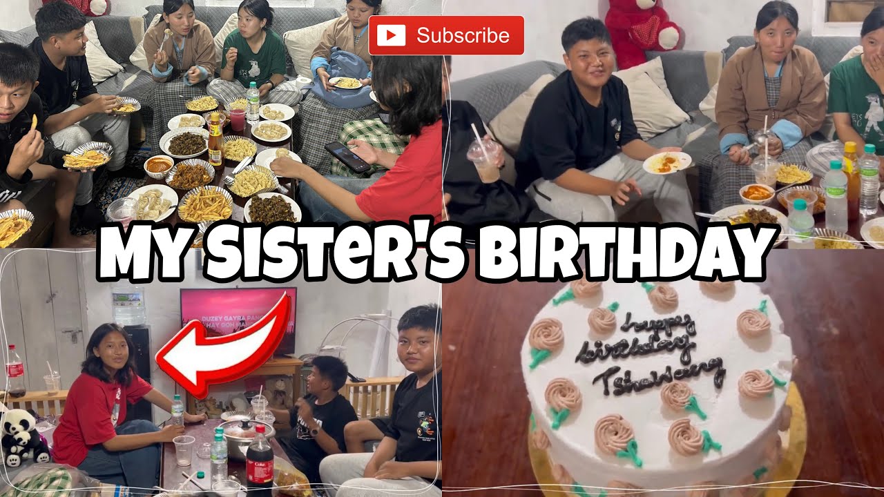 My sister’s Birthday | 30th September 2025 | 🥰🇧🇹