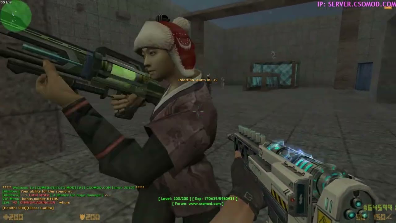 Counter-Strike 1.6:[ZOMBIES]+[CSO MOD] [#1] CSOMOD.COM [Since 2012] [New Weapons] #23