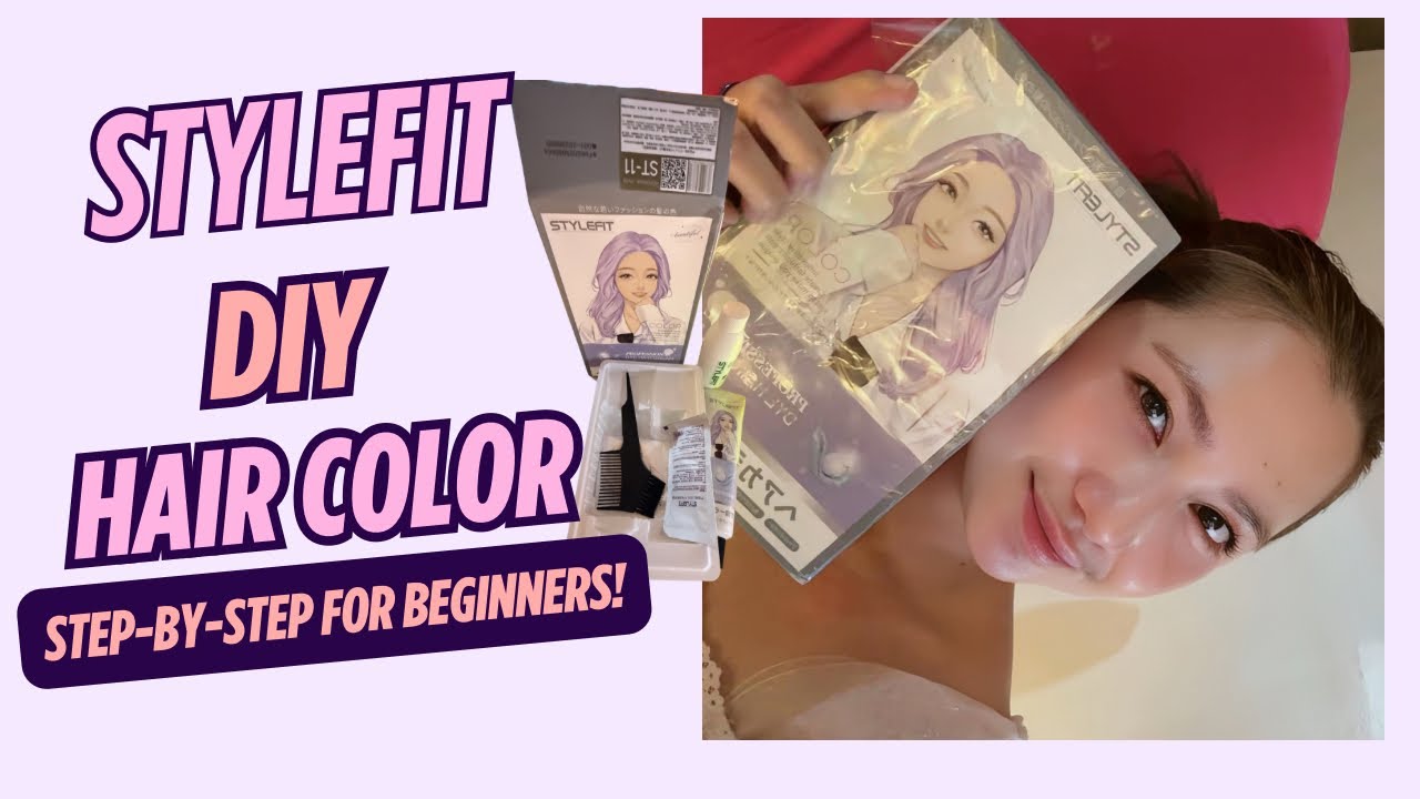 DIY HAIR COLOR || STYLEFIT || BEGINNERS 