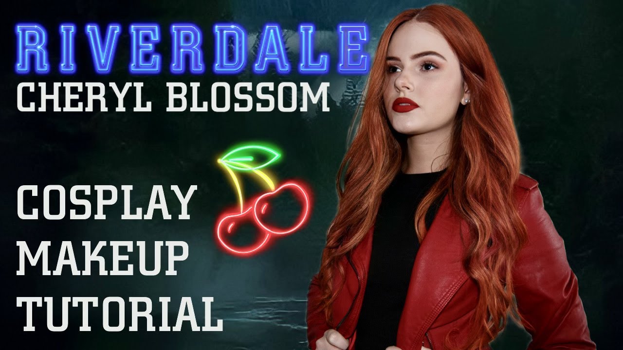 Cheryl Blossom Makeup & Hair Tutorial | Riverdale Cosplay / Costume