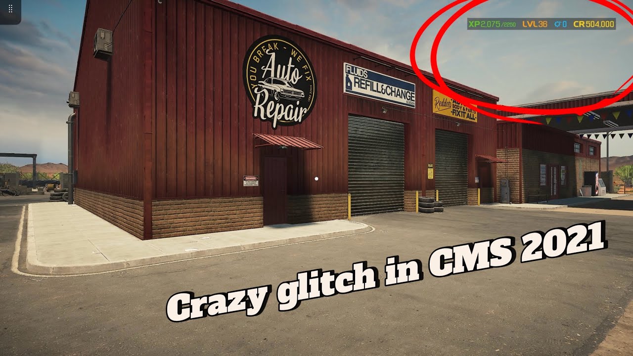 Money glitch in Car Mechanic Simulator 2021
