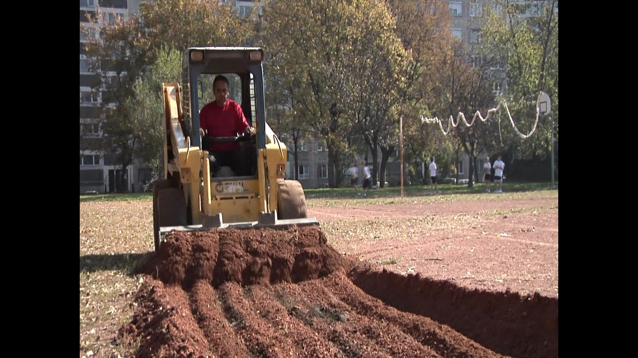 Így épül egy pálya!