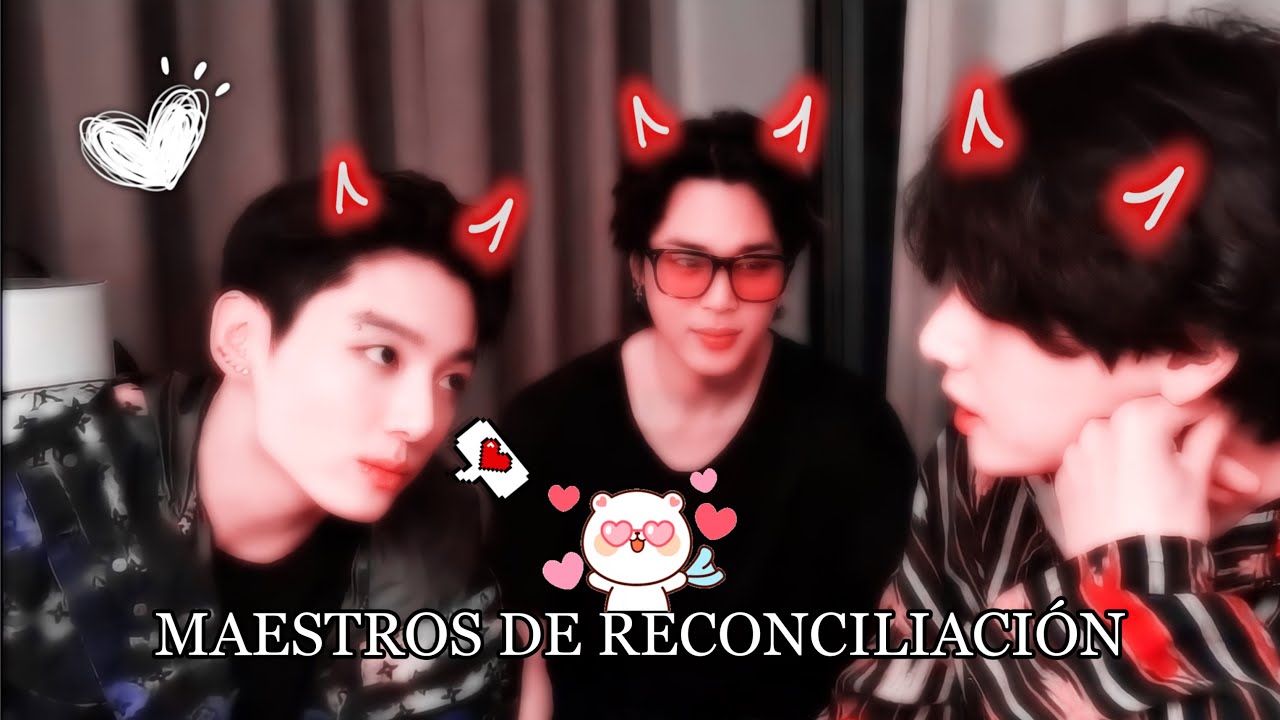 IMAGINA VIDEOLLAMADA | MAESTROS DE RECONCILIACIÓN | con JUNGKOOK , TAEHYUNG y JIMIN