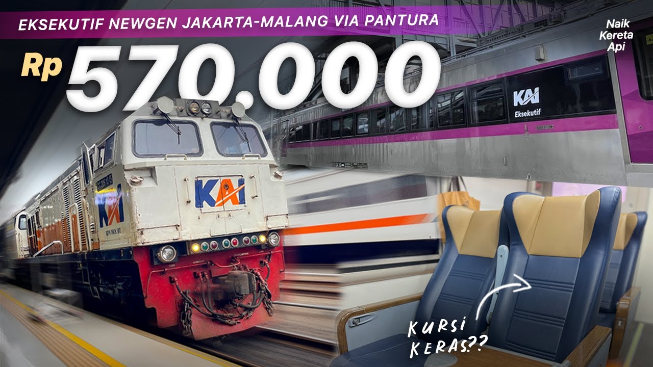 JAKARTA MALANG MENDING NAIK INI⁉️ Trip KA Jayabaya Eksekutif New Generation