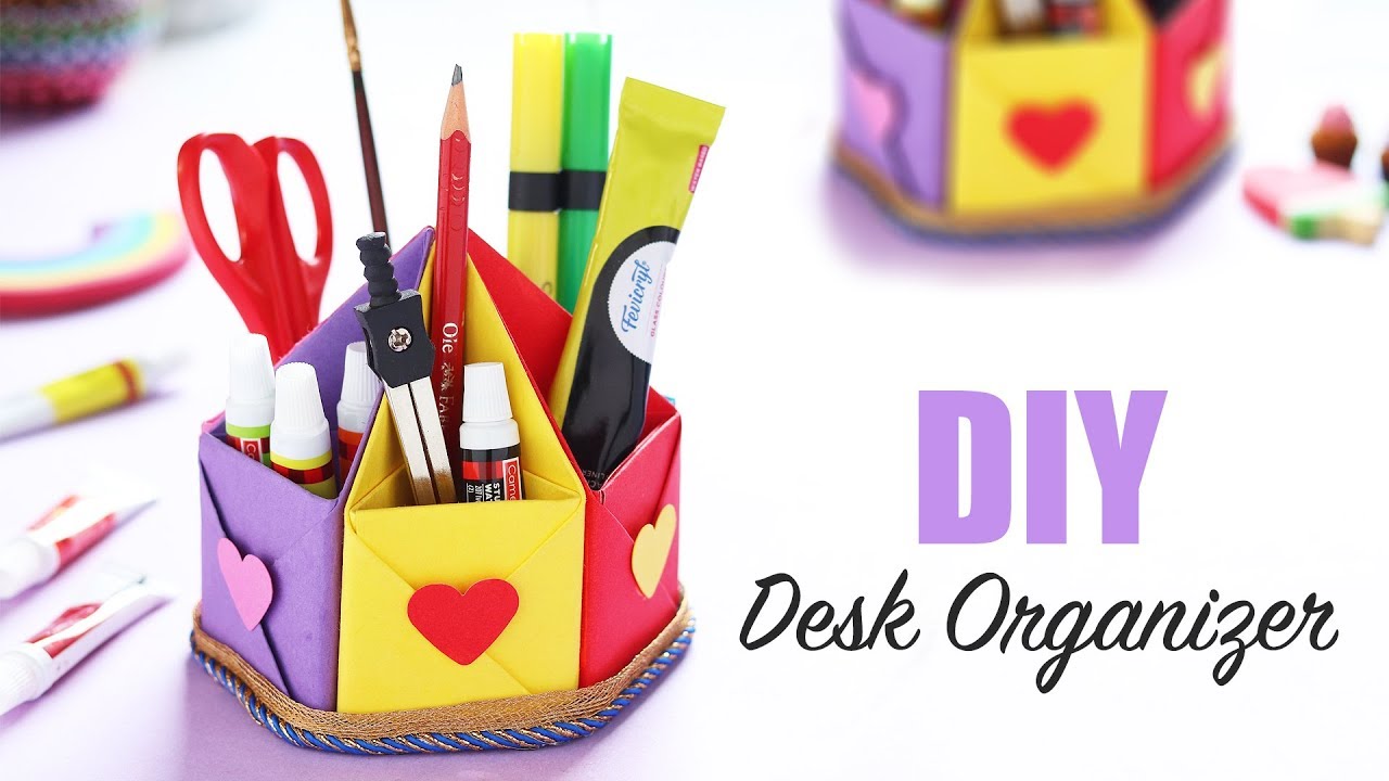 DESK ORGANIZATION IDEA | Desk Organizer | Desk Decor