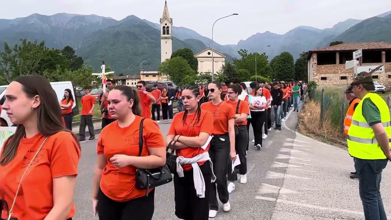 Funerale Giacomo Bologna a Fietta, morto in incidente a Crespano