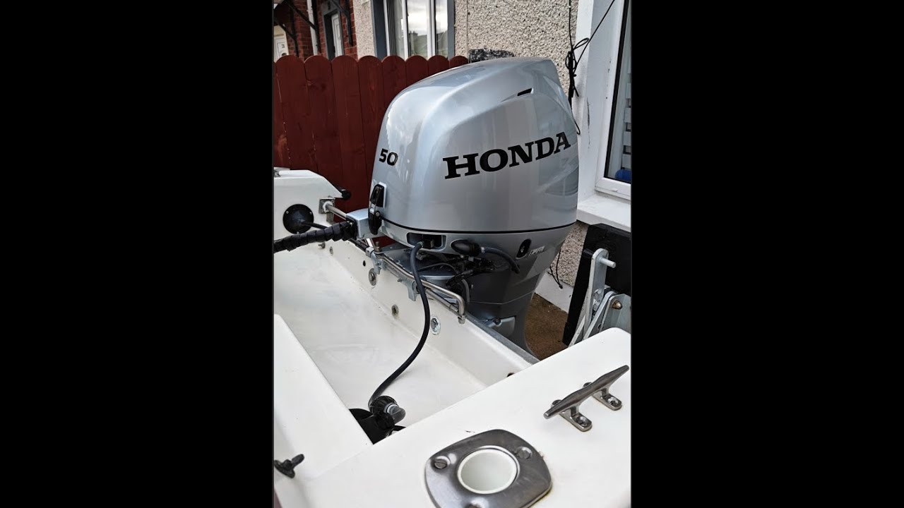 NEW HONDA BF50 FROM BOX TO -SEAHOG BOAT  07/08/2024
