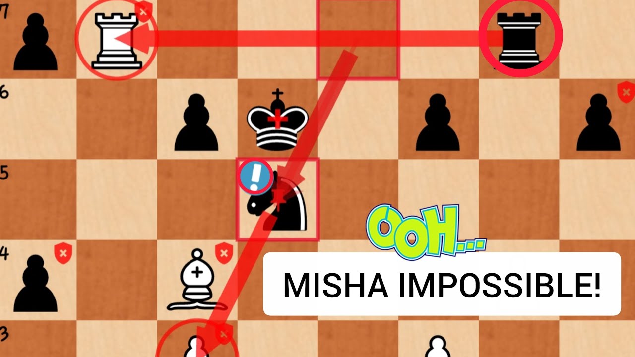 Mikhail Tal Sacrifice(Queen & Rook) To Hans  Hecht And Win the game in Misha Impossible in 1987*😱✅️