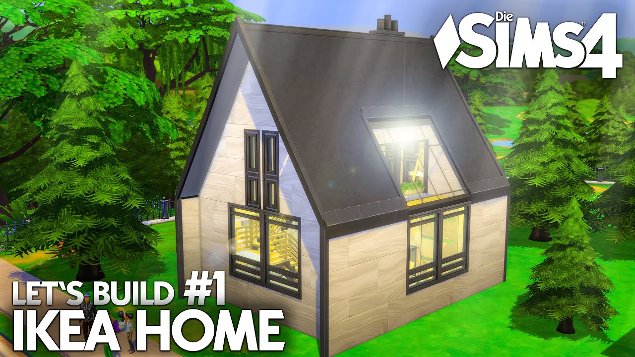 Die Sims 4 IKEA Home bauen + einrichten | Let's Build #1 💙💛 Grundriss