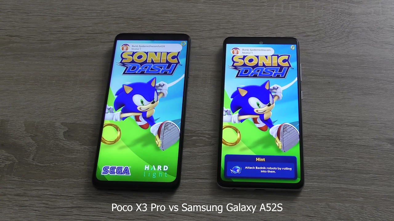 Poco X3 Pro vs Samsung Galaxy A52s 5G: Comparison - speed test