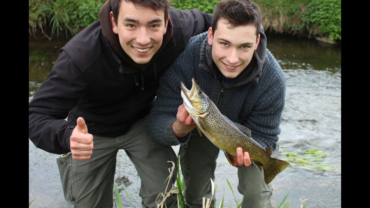 Die Waidburschen - Spinnfischen am Forellenbach Teil 1 / Blinkern auf Forelle, Barsch und D&ouml;bel