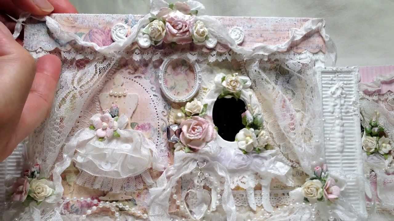 Shabby Chic Dress Form Window Cards - Prima Tea Thyme