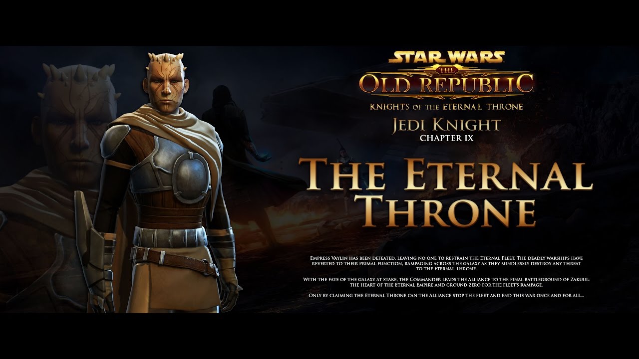 SWTOR Knights of the Eternal Throne: Chapter 9 - The Eternal Throne: Jedi Knight Story