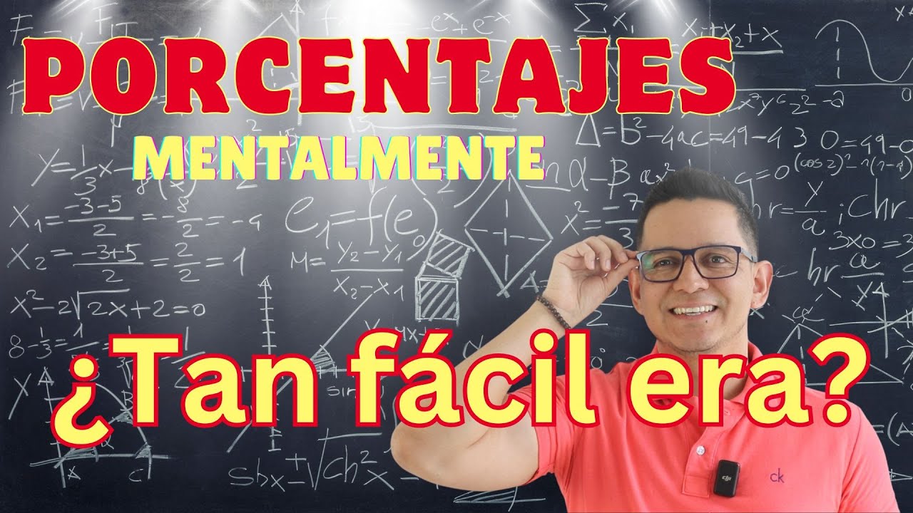 Calcular porcentajes mentalmente