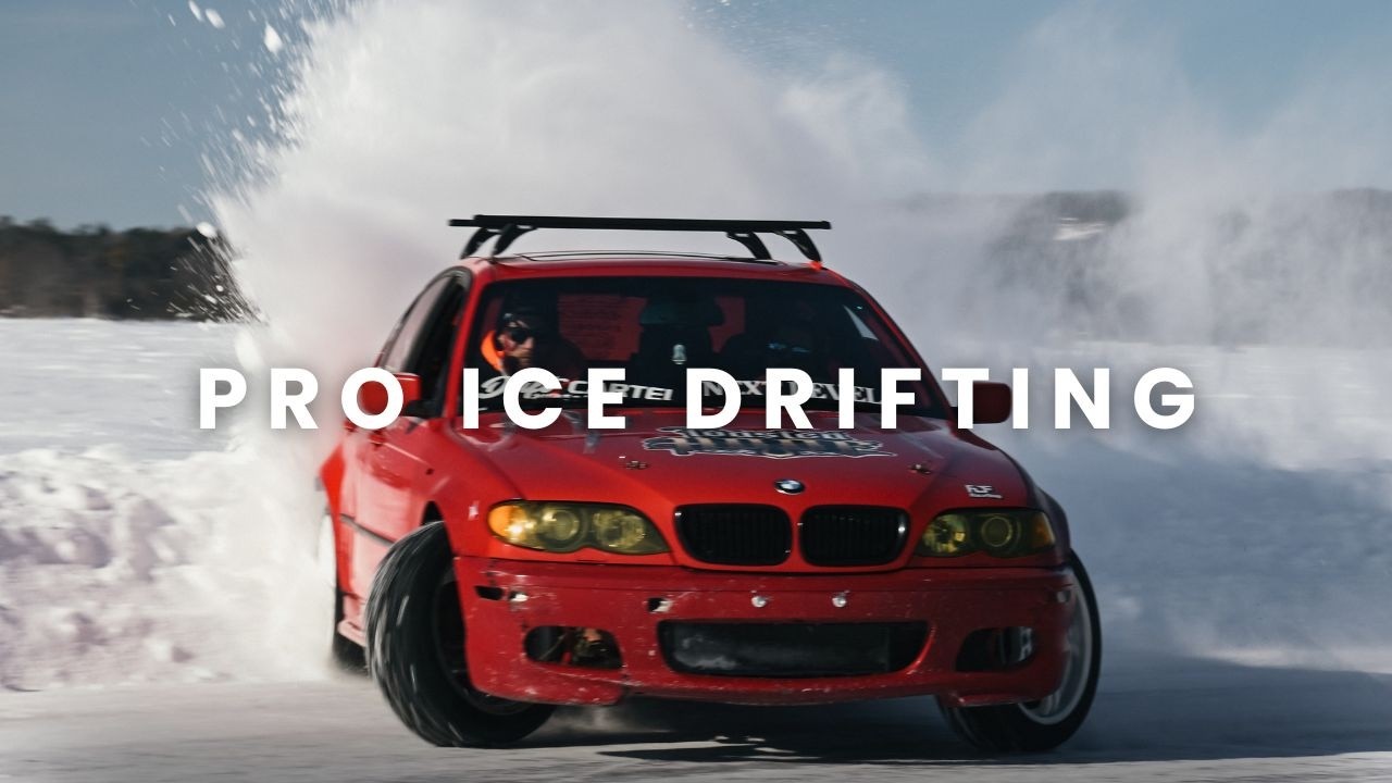 Ice Drifting in Canada at -20°C | Cars, Dirt Bikes & Drift Cars on a Frozen Lake