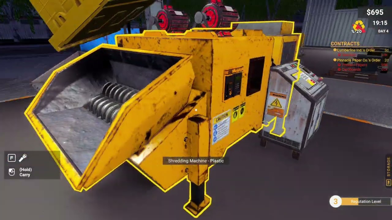 Recycling center Simulator: #2 (No commentary)