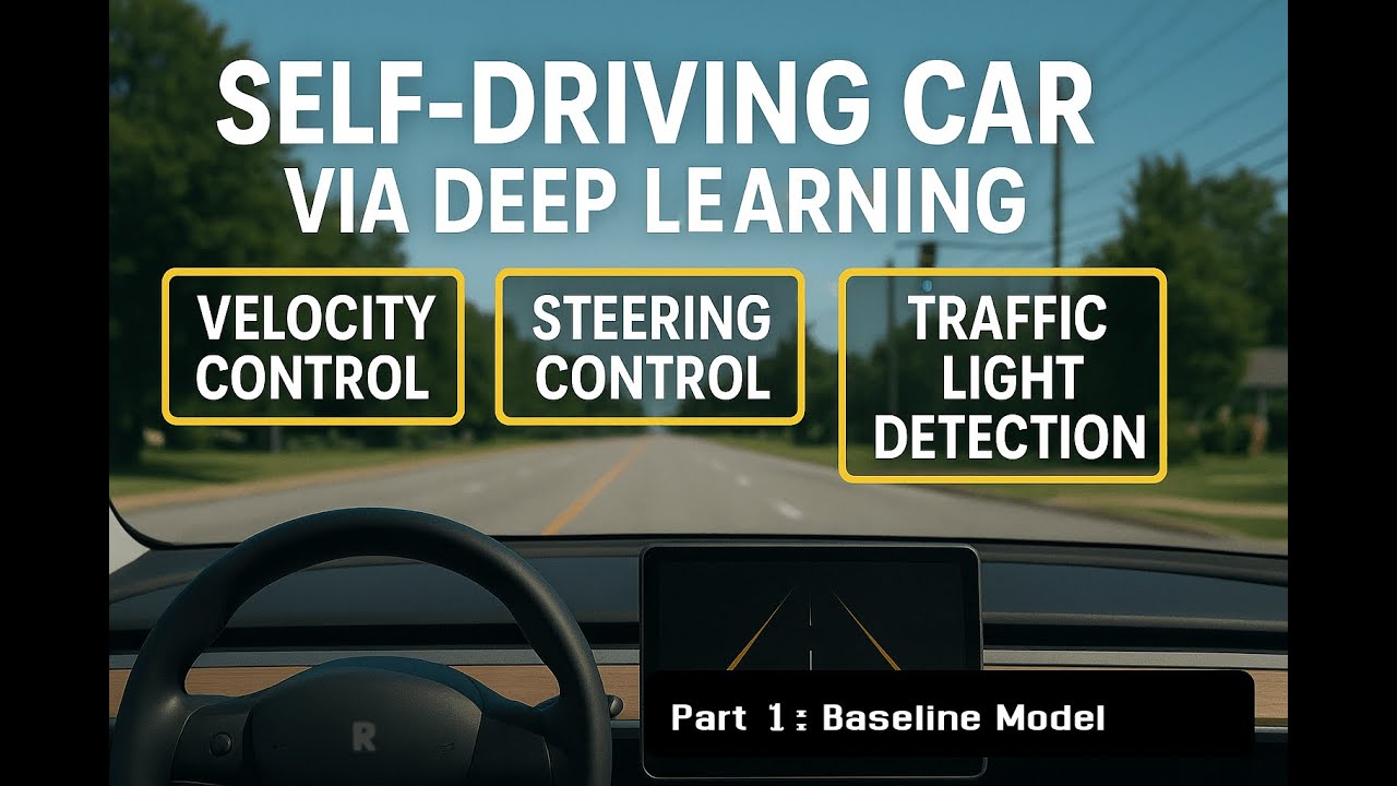 Self-Driving Car From Scratch via Deep Learning | Baseline Demo (1)