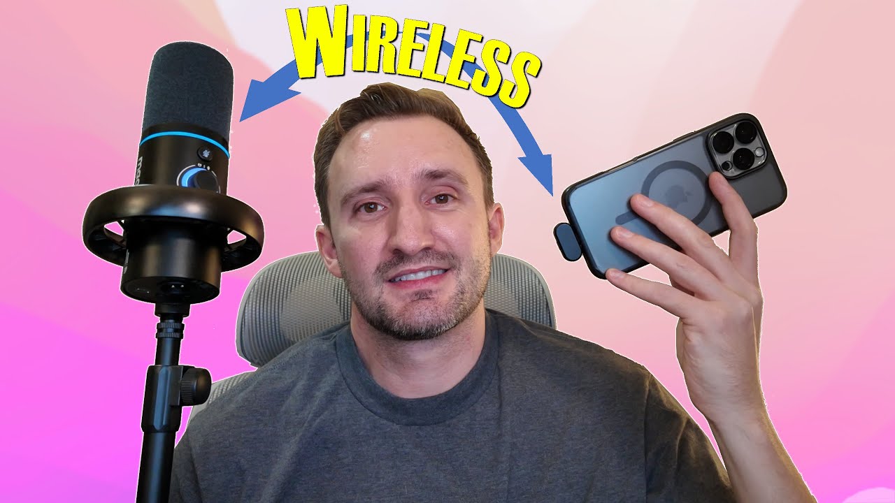 No More WIRES -   MAONO PD200W - Wireless Dynamic Microphone