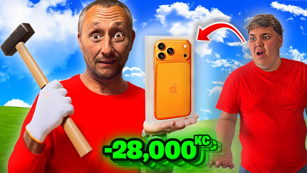 TATA ZNICIL BEDAKADOM IPHONE 17 (PRANK)