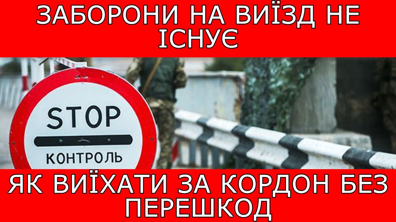 ЯК ВИЇХАТИ ЗА КОРДОН ЗАКОННО? ЧОМУ ЗАБОРОНА ВИЇЗДУ ЗЛОЧИННА? #виїздзакордон #тцк #мобілізація #9342