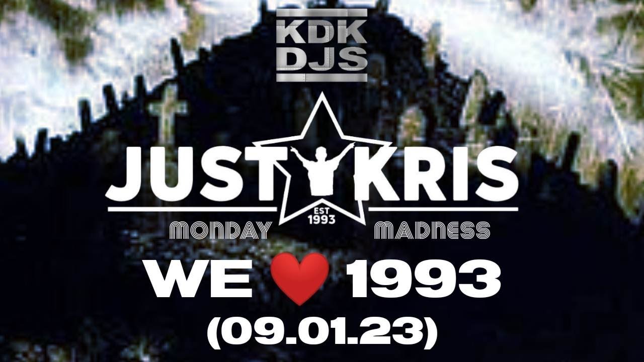 WE ❤️ 1993 - DJ JUST KRIS (09.01.23) #1993 #80smusic #90smusic #chartmusic #dancemusic #livedj