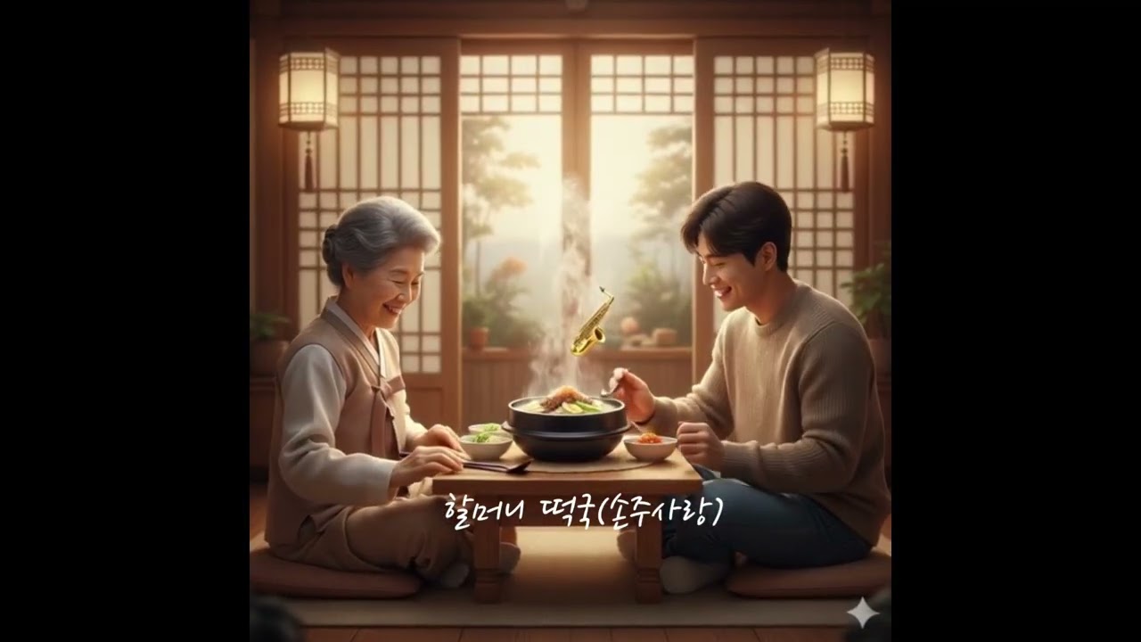 김정훈 AI노래😎😎할머니 떡국(손주사랑)