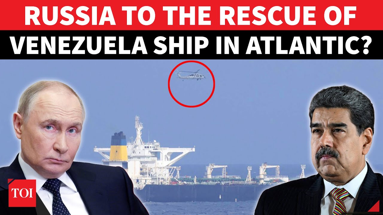 Russia Helps Venezuela-linked Ship Escape as US Forces Race to Capture Oil Vessel? | Atlantic Drama
