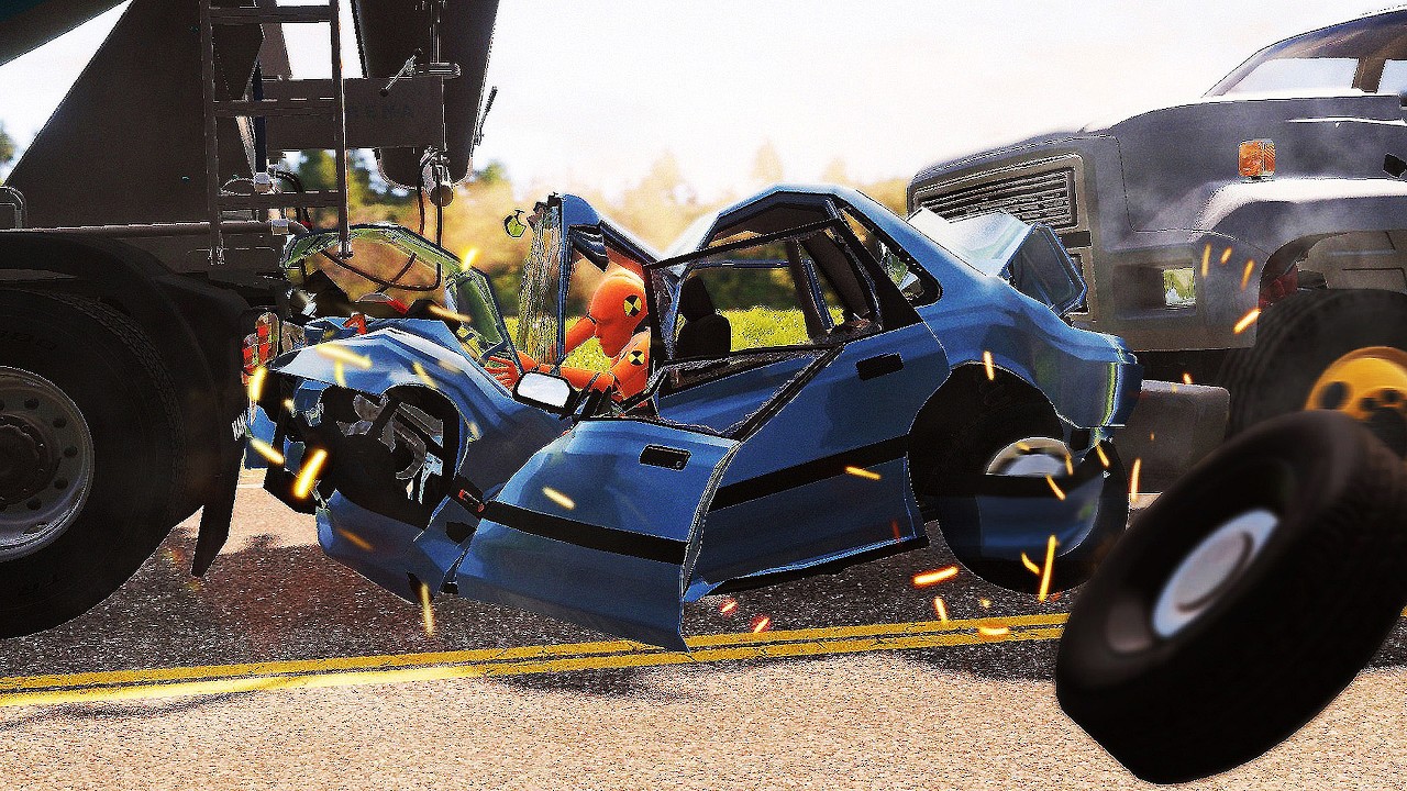 Realistic Car Crashes #04 | BeamNG Drive