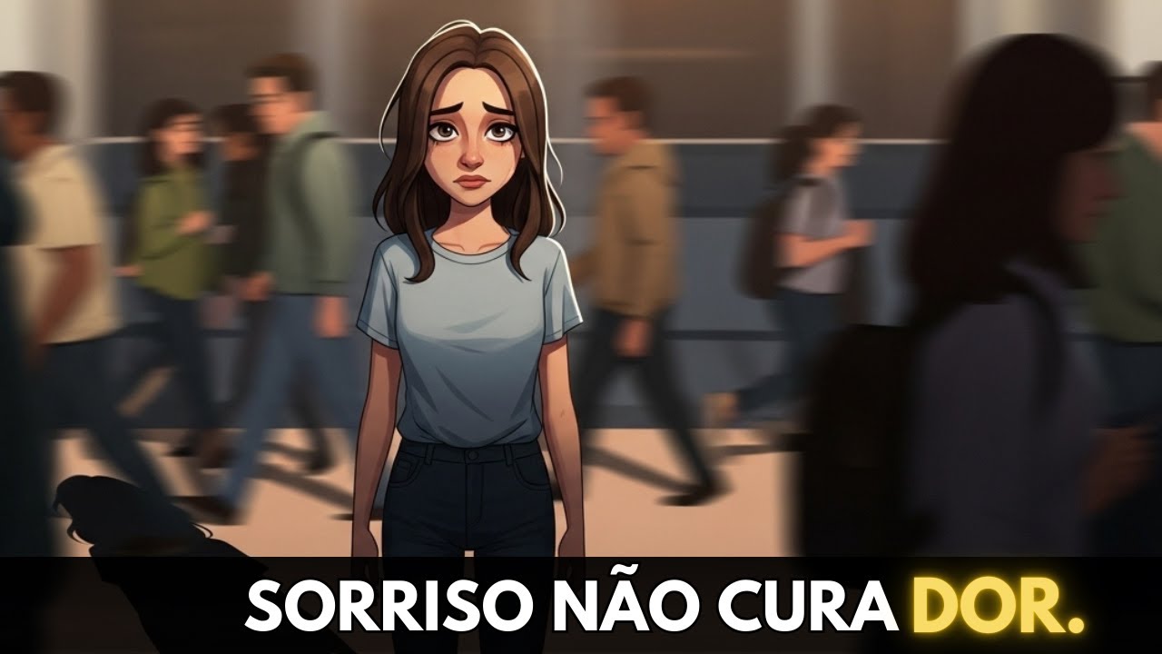 Ela sorria pra todos… mas ninguém via a dor que carregava