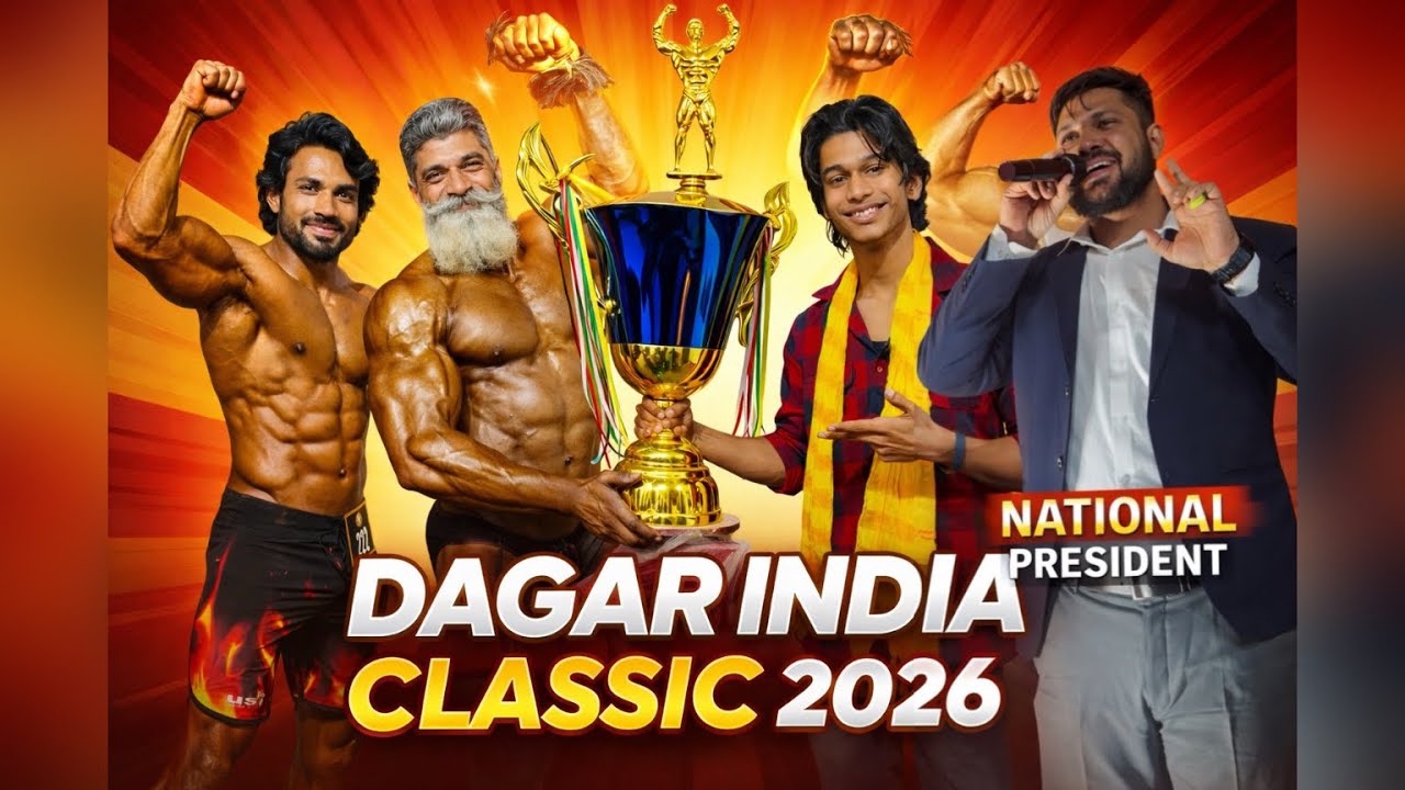 Dagar India Classic 2026 💪 | Full Bodybuilding Competition | 51,000 Cash Prize Winner