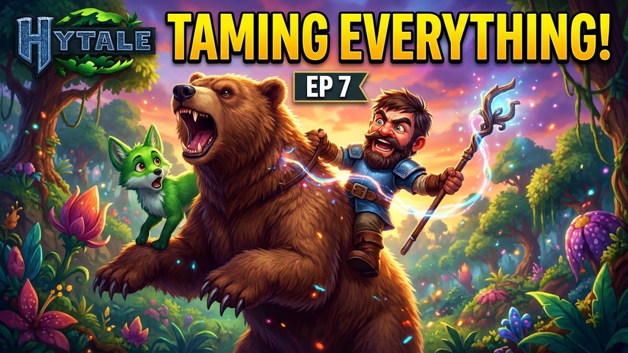Taming Every Creature We Can Find | Hytale Ep 7
