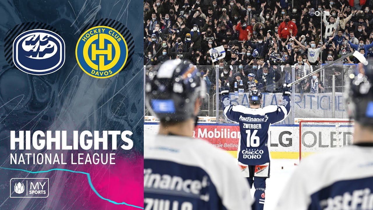 Ambri vs. Davos 3:2 – Highlights National League