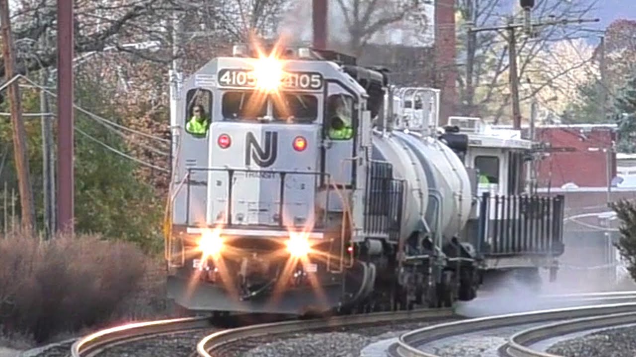 The AquaTrack Train with NJT 4105, a Meet and More on the Morris & Essex Line