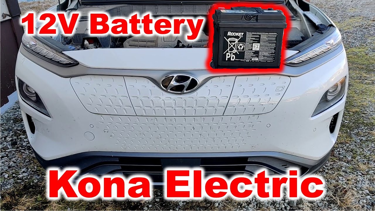 Hyundai Kona Electric: How to Change the 12V Battery?