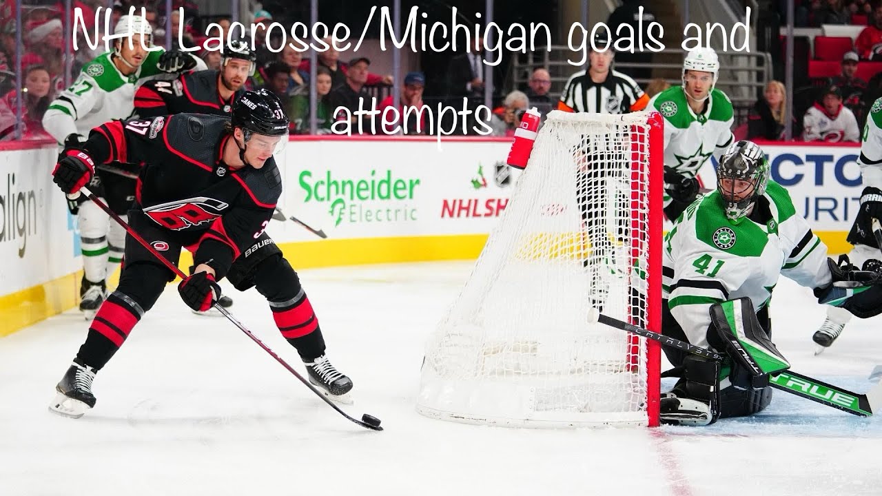 All NHL Michigan/Lacrosse goals and attempts