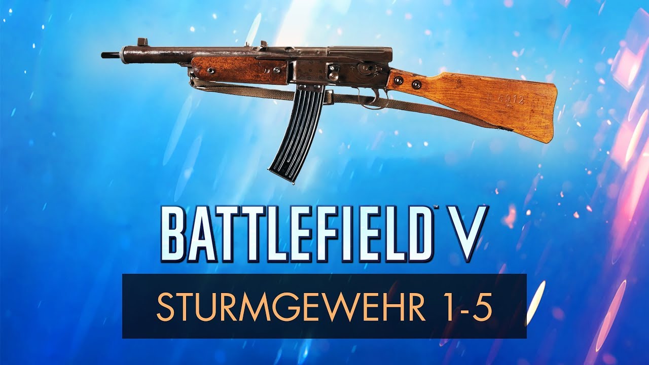 Battlefield 5: STURMGEWEHR 1-5 REVIEW ~ BF5 Weapon Guide (BFV)