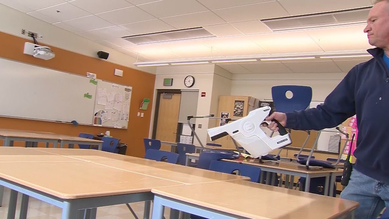 Mass. school 'deep cleaning' every classroom