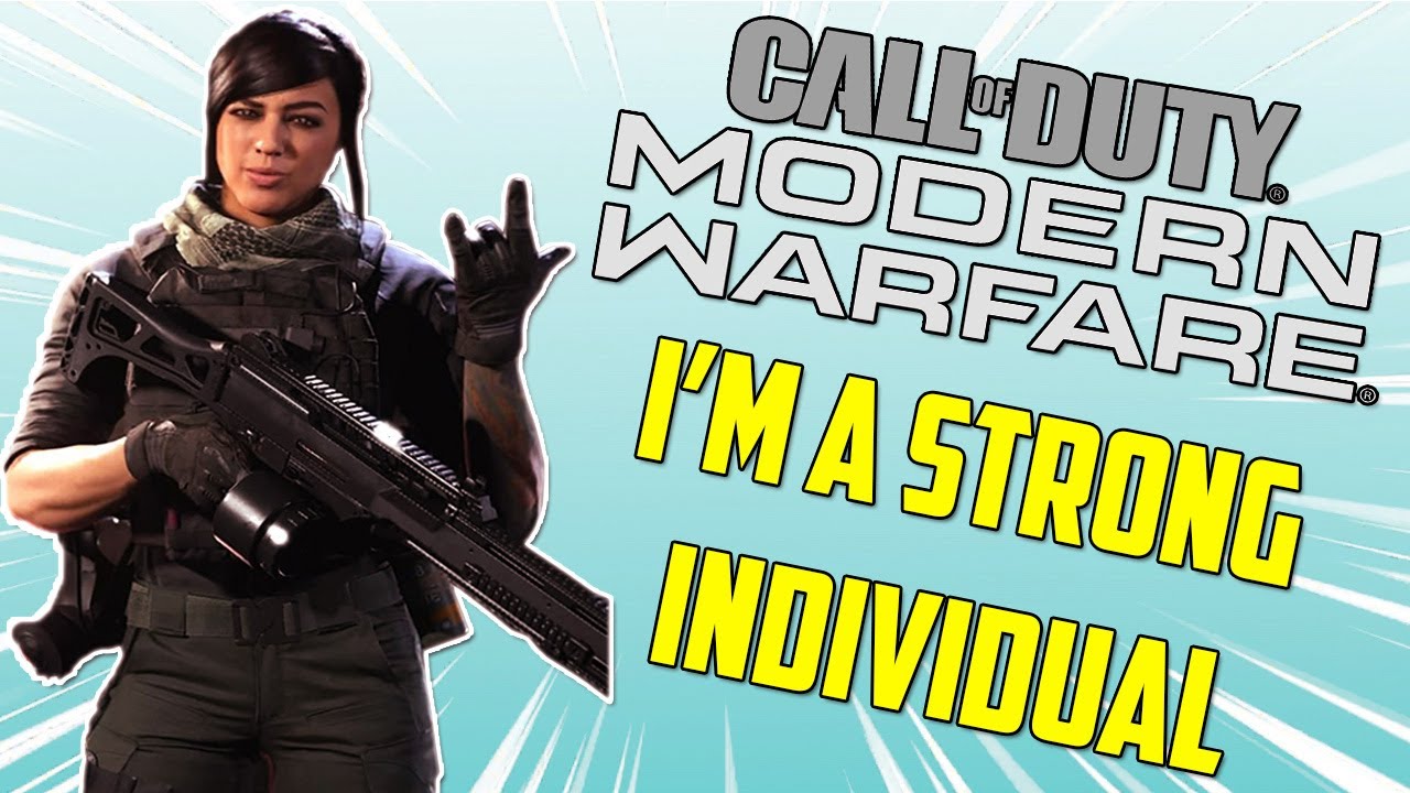 I'm an strong individual!! - Modern Warfare FUNTAGE! (Funny moments)