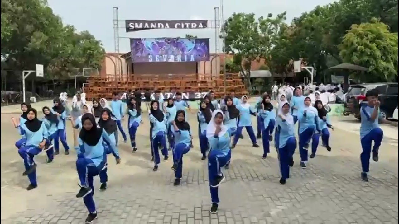 SENAM KREASI (PEMANASAN, INTI, PENDINGINAN) || XI.I 38 || SMAN 2CIKARANG UTARA || SENAM KREASI MUDAH