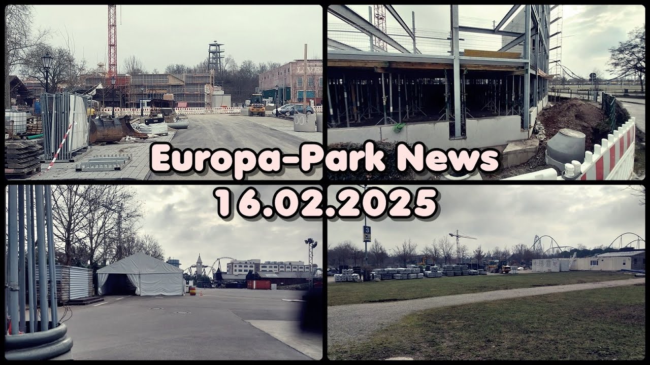 Europa-Park Off-Season: Bauarbeiten-Update 16.02.2025