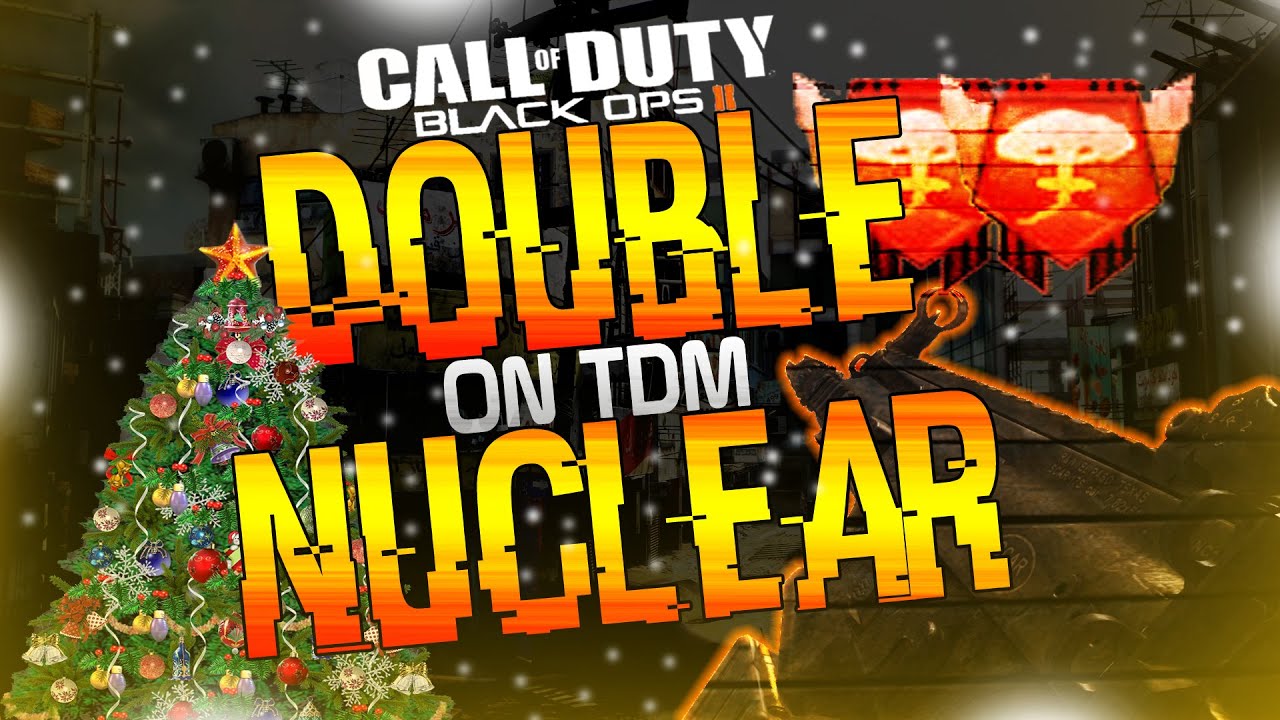 "BUON NATALE!" - BO2: *SOLO* DOUBLE NUCLEAR ON TDM