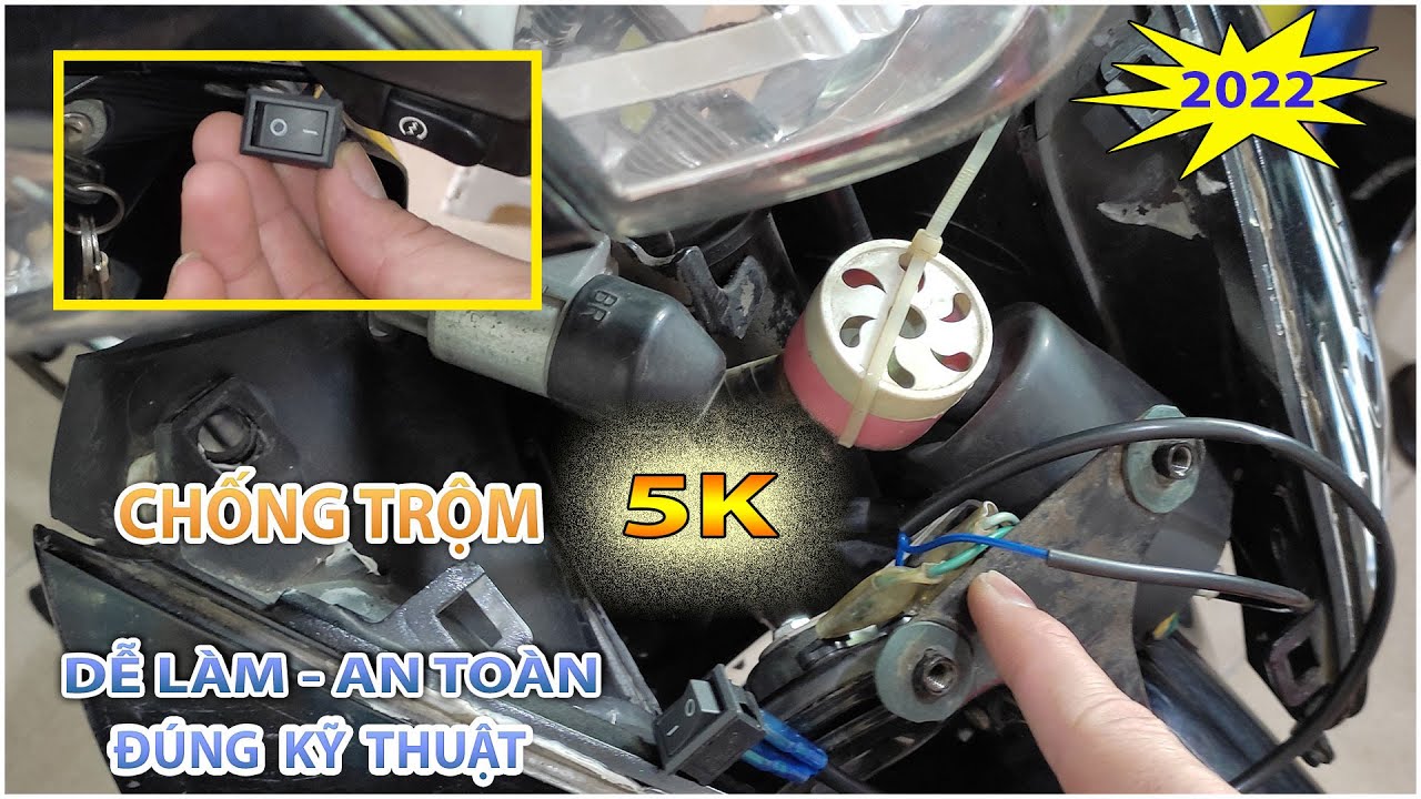 Mẹo làm báo động chống trộm xe Honda chỉ với 5K | Giữ Zin - An toàn