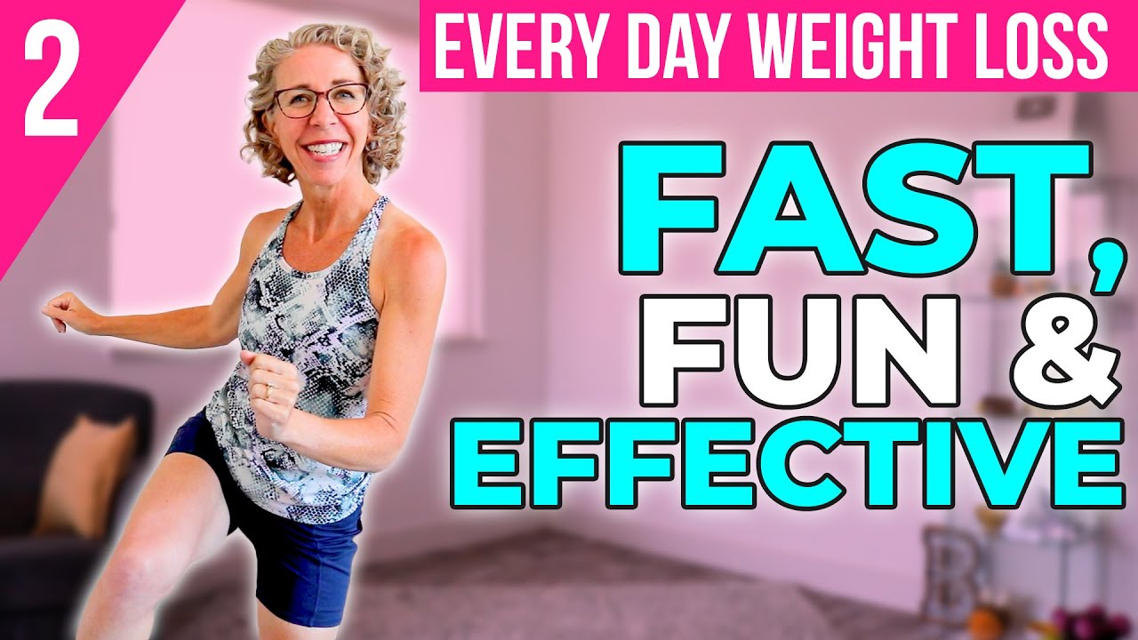Sweaty CARDIO over 50 2️⃣  Melt Away the Pounds