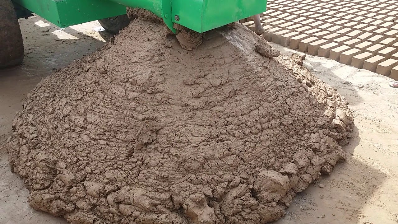 Mud mixture machine  full working video