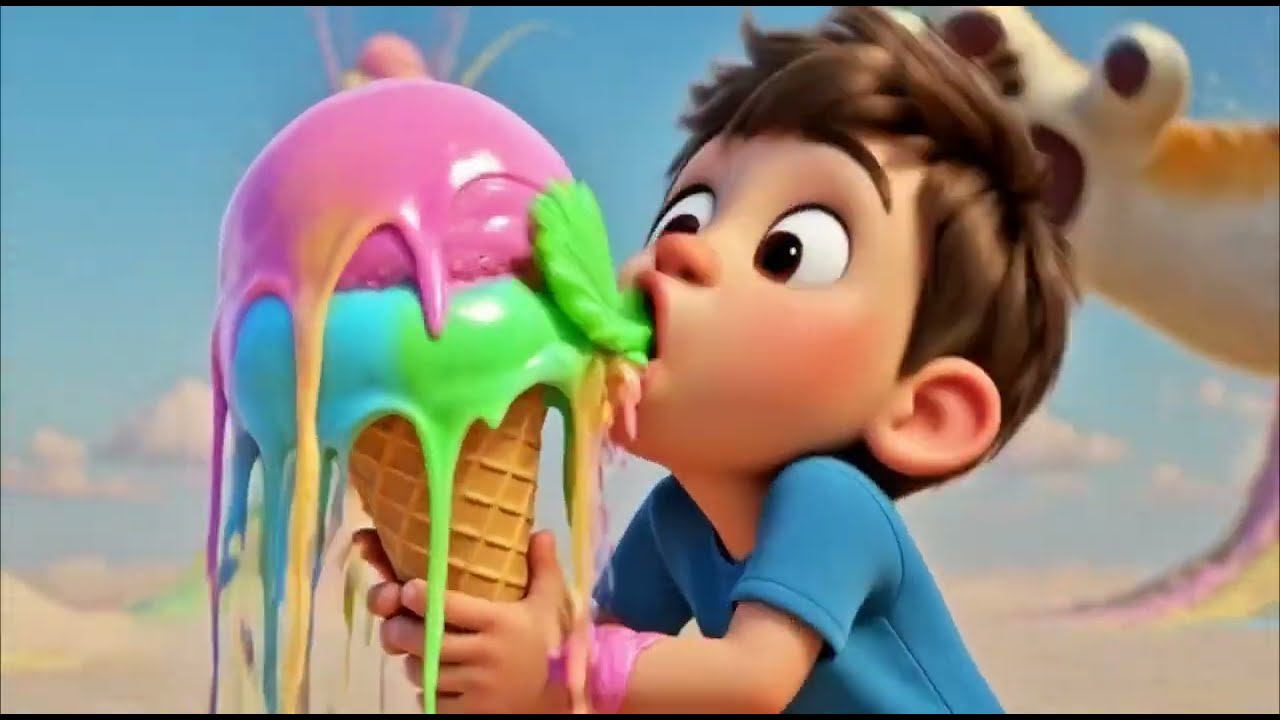 Did the Giant Ice Cream Just Explode?! 🍦💥😱
